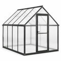 Invernadero de Aluminio con Paneles de Policarbonato 4 mm Transparente