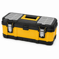 Caja de herramientas de polipropileno 52cm con organizadores de policarbonato
